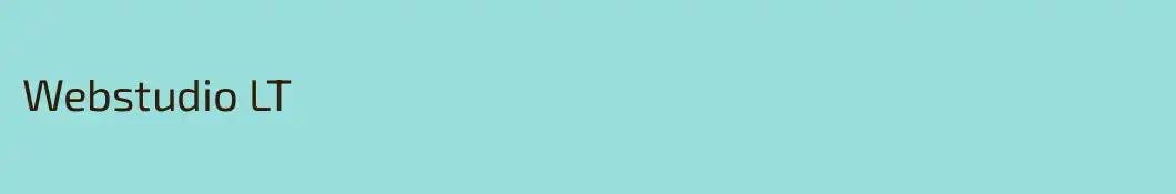 Webstudio LT